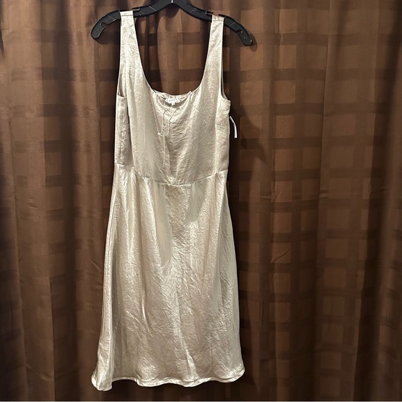Vince Dresses & Skirts - NWT Vince Shiny Slip Dress $295 size